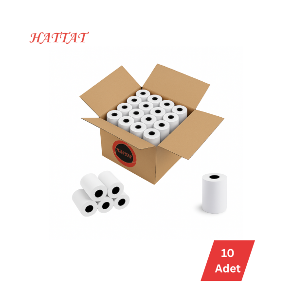 56x16 POS Rulosu (10 Adet) - Beko, Profilo ve Tüm Cihazlarla Uyumlu