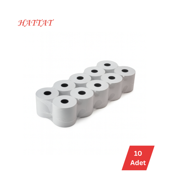 56x25 Termal Rulo (10 Adet) - BPA İçermez, Sağlıklı ve Kaliteli Baskı