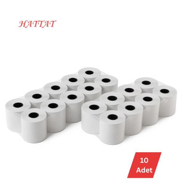 56x30 POS Rulosu (10 Adet) - Doğrudan Fabrikadan Taze Üretim - Solmayan ve Kararmayan Yüksek Kalite